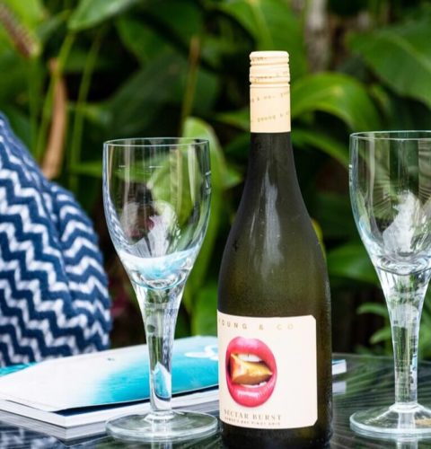 Complimentary wine on arrival